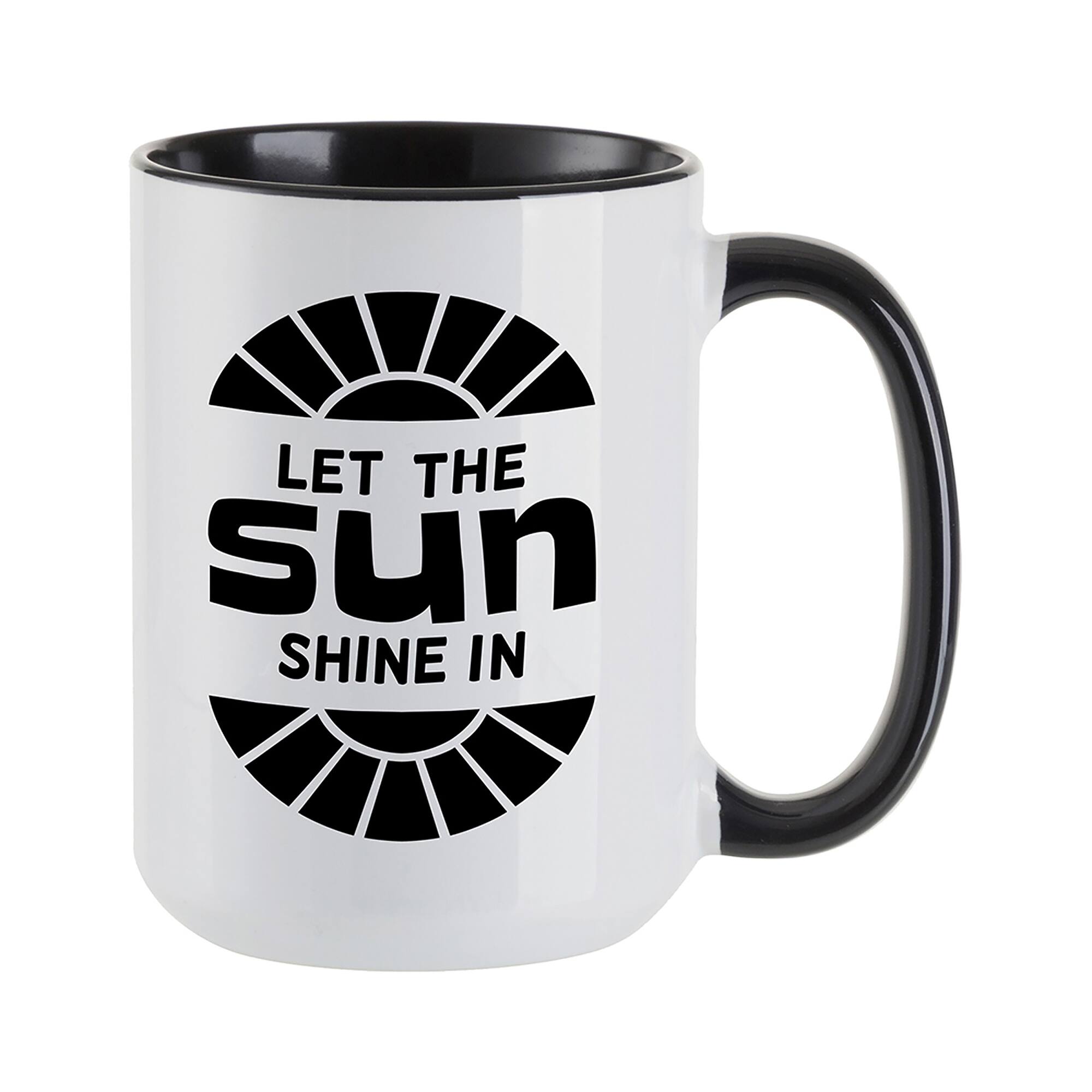 Craft Express 6ct. 15oz. Black Sublimation Two Tone Mugs